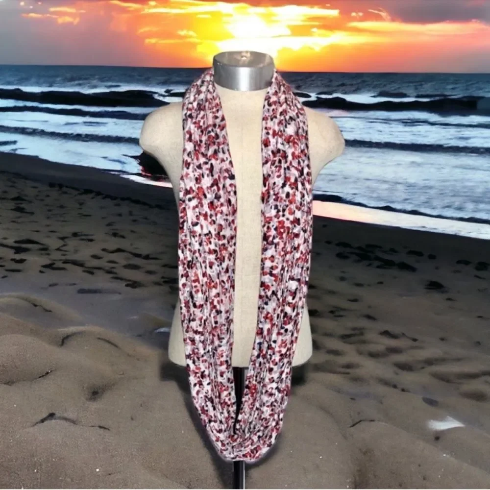 LOFT Outlet Scarf Infinity 100% Rayon Leopard Print Lightweight 🎉Host Pick 🎉